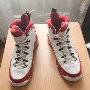 Kids Red and White Sneakers